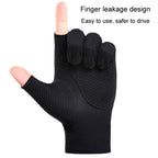 Outdoor Bicycle Riding Fishing Gloves Thin Breathable Anti-UV Sports Ice Silk Gloves, Men 2 Fingers Black, Men Half Finger Black, Men Full Finger Black, Men 2 Fingers Gray, Men Half Finger Gray, Men Full Finger Gray, Men Full Finger Navy               ...