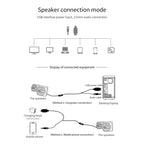 K1 Mini Desktop Computer Wired Speakers USB Subwoofer Speaker, Standard Edition White, Standard Edition Black, Standard Edition Light Blue, Standard Edition Purple, Light Edition White, Light Edition Black, Light Edition Light Blue, Light Edition Purple