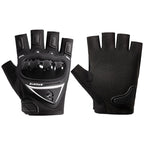 Motorcycle Protection Half Finger Gloves Men Outdoor Riding Sports Tactical Hiking Gloves, Average