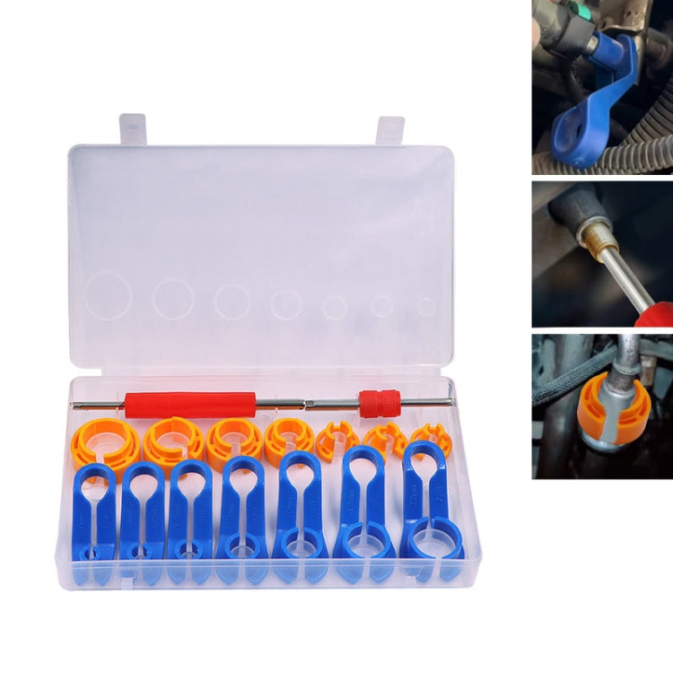 Car Air Conditioning Pipe Removal Tools Set Fuel Pipe Quick Removal Tool, 16pcs /Box