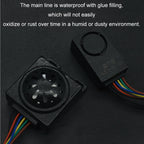 48-72V Electric Motorcycle One-Button Start Remote Lock Anti-Theft Alarm, Two-wheeler, Three-wheeler