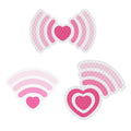Vehicle Electronic Car Cover Scratches Night Collision Decorative Signal Reflective Warning Stickers, 3pcs / Set