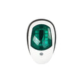 Marine Navigation Warning Light Signal LED Yacht Light, White Shell Green, White Shell Red, Black Shell Green, Black Shell Red, Silver Shell Green, Silver Shell Red