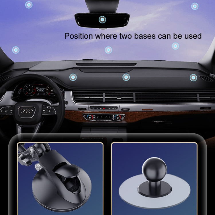 Central Control Instrument Panel Car Navigation Universal Phone Holder, X24-6 Clip Suction Cup