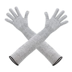 1pair Extended Anti-Cut Sleeve Gloves HPPE Anti-Scratch Arm Guard Anti-Bite Labour Gloves, 20cm Gray, 30cm Gray, 35cm Gray, 40cm Gray, 45cm Gray, 50cm Gray, 55cm Gray