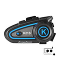 KUQIBAO K21S Motorcycle Riding Helmet Dual Intercom Bluetooth Headset With Lights, K21S