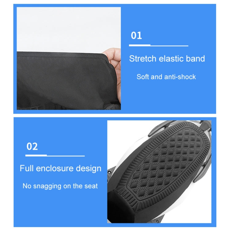 Electrical Bike Warm Breathable Non-Slip Cushion Cover, Small, Medium, Large