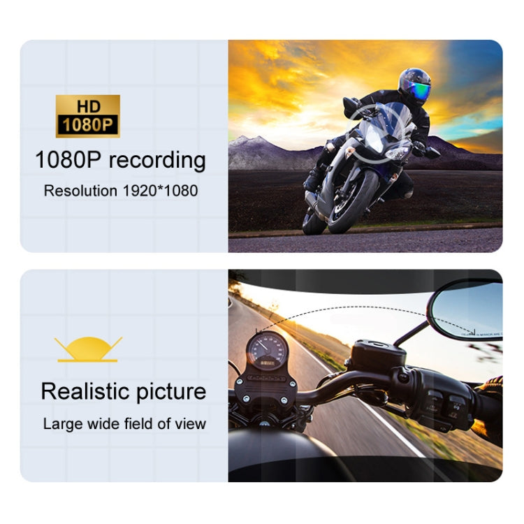 KUQIBAO Q28 Motorcycle Riding Helmet Bluetooth-compatible Headset Recorder, Soft Microphone, Hard Microphone, 2 In 1 Microphone