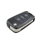 For Hyundai / Kia 3-Button Folding Car Key Shell, SUV Key, Horn Key, Sedan Hold Key