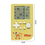 Classic Handheld Game Machine Kids Game Console Toy Educational Building Block Game Toy