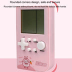 Classic Handheld Game Machine Kids Game Console Toy Educational Building Block Game Toy