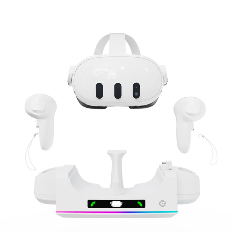iplay Universal VR Storage Rack Charging Wall Mount with RGB Lighting, HBV-Q18