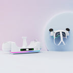 iplay Universal VR Storage Rack Charging Wall Mount with RGB Lighting, HBV-Q18