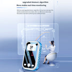 Portable Carbon Monoxide Detector Outdoor Home Detection Alarm, D6 Gray, D6 Blue