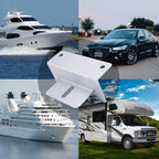 57pcs /Set RV Yacht Solar Panel Z-Shaped Aluminum Alloy Bracket, 57pcs /Set