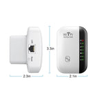 300Mbps Wireless WIFI Repeater 2.4G Route Signal Amplifier 7 Lights Version, US Plug, EU Plug, UK Plug, AU Plug