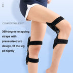 Knee Joint Sports Booster Knee Climbing Protection Support Gear Fitness Knee Pads, Single, 1pair