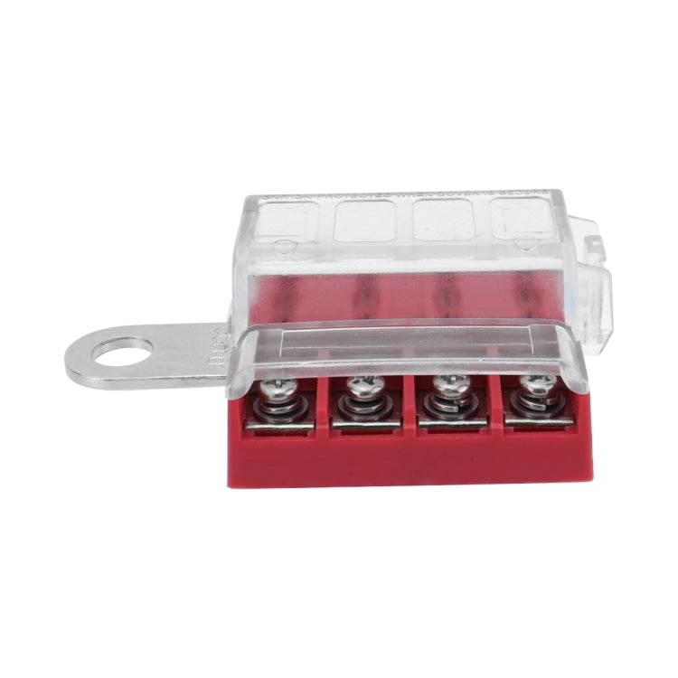 4-way RV Yacht Ignition Protection Battery Terminal Fuse Block, One, Two, Three