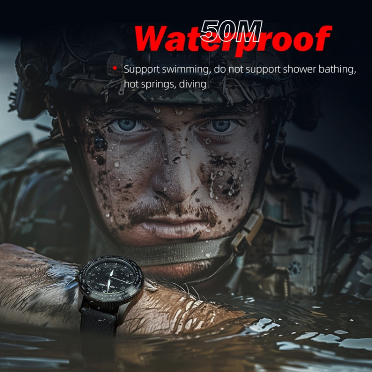 NORTH EDGE Men Light-powered Waterproof Sports Luminous Quartz Watch