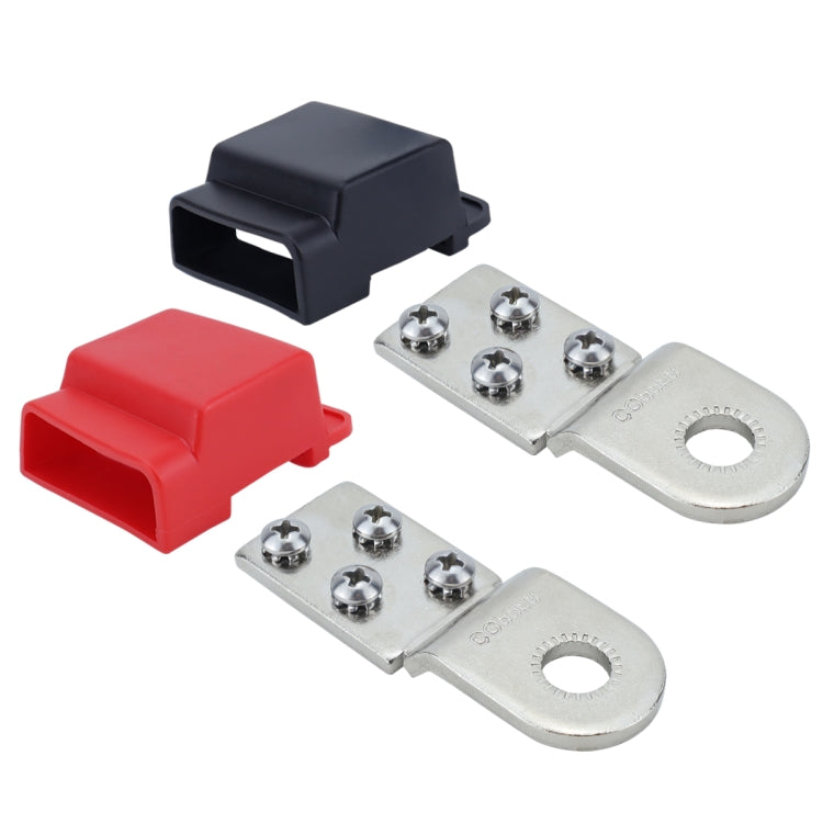 4-way RV Yacht Flame Retardant Waterproof Battery Terminal Fuse Block, One, Two
