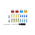 4-way RV Yacht Flame Retardant Waterproof Battery Terminal Fuse Block, One, Two