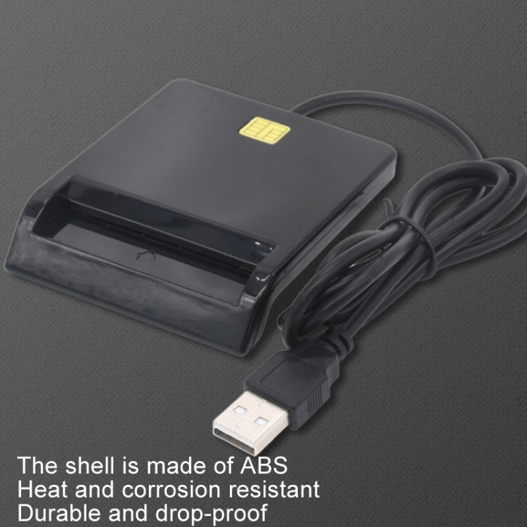 USB 2.0 IC Card / Bank Card / ID Card / SD Card Smart Reader, XJF-607
