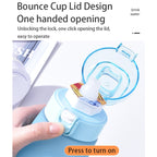700ml Sports Water Bottle Tritan Portable Leak-proof Water Bottle BPA Free Drinking Cup With Straw