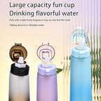 700ml Sports Water Bottle Tritan Portable Leak-proof Water Bottle BPA Free Drinking Cup With Straw