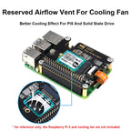 Waveshare For Raspberry Pi 5 PCIe To M.2 Adapter, NVMe Protocol M.2 SSD, Basic Kit, Basic Kit + 128GB, Basic Kit + 256GB
