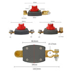 12V/24V Car Battery Negative Disconnect Switch Modification, Clip Type, Screw Type, Copper Head Type