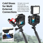 AMagisn Upgrade Ver Metal Rabbit Cage For GoPro HERO13 Black / HERO12 Black / HERO11 Black / HERO10 Black / HERO9 Black, AP10