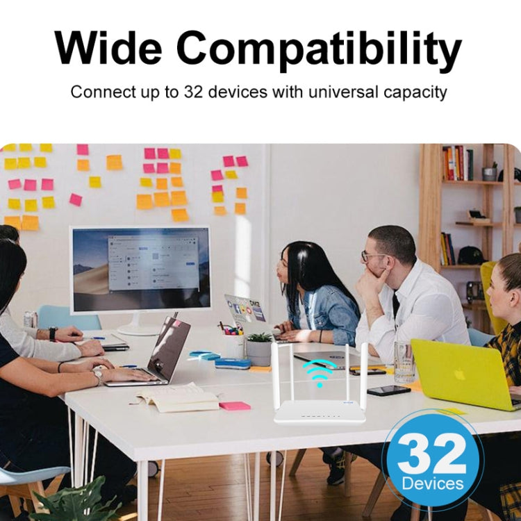 4G CPE Wireless Plug-In Router WiFi 6 Network Hotspot, EU Plug, EC21