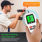 HW-QB6 5 In 1 Wall Scanner Handheld Stud Finder Wood Current Metal Live Wires Detection, HW-QB6 Black, HW-QB6 Orange, HW-QB6 (White