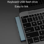 Side Plug Wireless Docking Station 4 In 1 Multifunctional Computer Cable Hubs, Type-C 3.0 Silver, Type-C 3.0 Gray, USB 3.0 Silver, USB 3.0 Gray