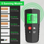 HW-QB5  5-In-1 Wall Stud Detector Wood Current Metal AC Wires Detection, HW-QB5