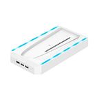 For PS5 Slim Console Wall-mounted Storage Rack With 3 USB2.0 Ports, Wall-mounted  Rack
