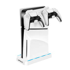 For PS5 Slim Console Wall-mounted Storage Rack With 3 USB2.0 Ports, Wall-mounted  Rack
