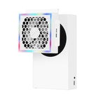 For XBOX Series S Console Side-mounted Cooling Fan RGB Color Light Radiator, For XBOX Series S