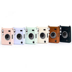 For Fujifilm Instax Mini EVO Wear-Resistant Soft Shell Protective Case, Beige, Brown, Black, Pink, Purple, Blue, Green