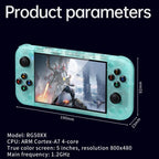 RG50XX 5-Inch Retro Handheld Game Console Linux System Built In 15000+ Games
