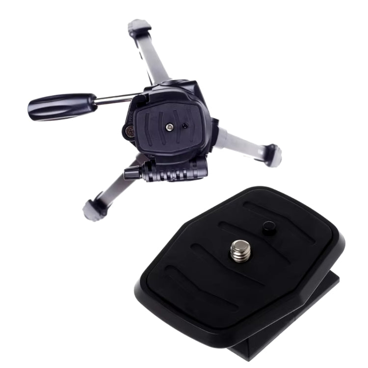 Tripod Head Quick Release Plate For WeiFeng WT3730 3750 3770 / YUNTENG 590 600 668 688 690 / Sony D680 D580 VCT-50AV, 4.3cm, 3.5cm