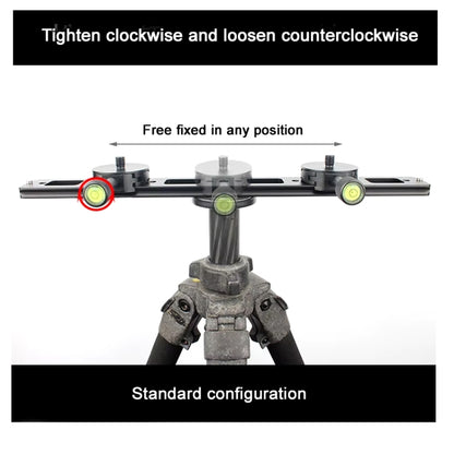 Double Camera Bracket Arca Swiss Quick Release Plate, Movable Base, PU240, PU360
