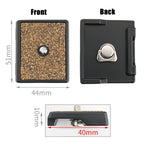 For WeiFeng WF-6662A Tripod Quick Release Plate Metal QR Plate, WF-6662A