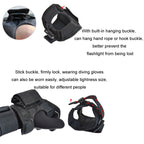 Outdoor Diving Flashlight Non-slip Fixed Wrist Glove