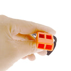 Dual-Frequency Outdoor Survival Whistle With Built-In Lanyard