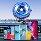AIMITE M12 Car Phone Magnetic Rotating Holder Vacuum Suction Cup Strong Magnetic Support Bracket