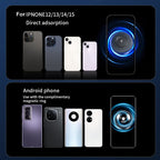 AIMITE M8 Car Wireless Charger Phone Holder Vacuum Suction Cup Strong Magnetic Support Bracket