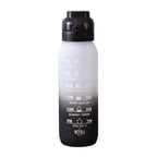 1000ml Large Capacity Tritan Water Mug Gradient Color Outdoor Sports Water Bottle