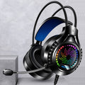 YINDIAO Q7 Colorful Light Computer Wired Headset USB Gaming Headset, Dual 3.5mm + USB Black, Dual 3.5mm + USB White, Dual 3.5mm + USB Pink, USB7.1 Sound Card Black, USB7.1 Sound Card White, USB7.1 Sound Card Pink
