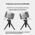 Projector Mini Desktop Tripod Mobile Live Projection Lazy Bracket